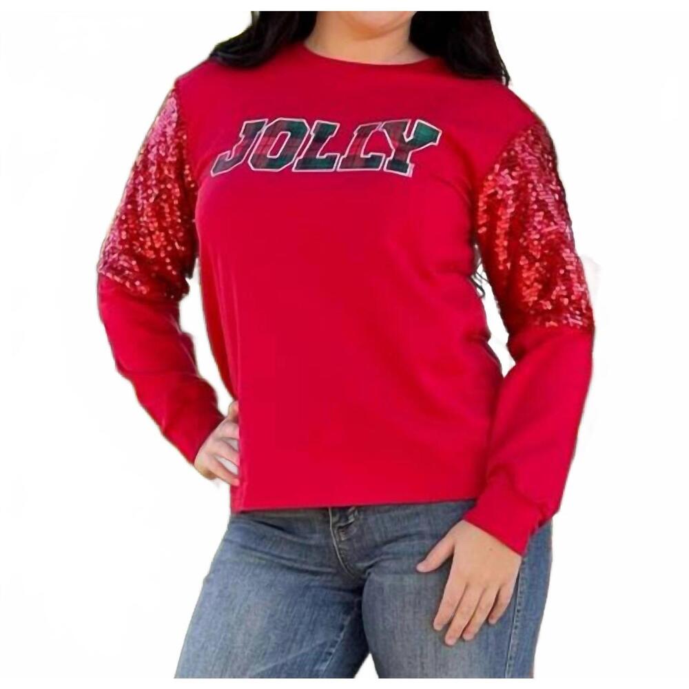 NEW SOUTHERN GRACE holiday sweatshirts in jolly
